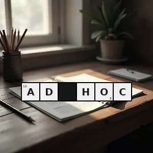 Rozwiązanie krzyżówki: specjalnie w tym celu bez przygotowania - ad hoc | hasła, synonimy i podpowiedzi Hasło krzyżówkowe specjalnie w tym celu bez przygotowania - ad hoc – rozwiązanie, synonimy, podpowiedzi i definicje krzyżówkowe